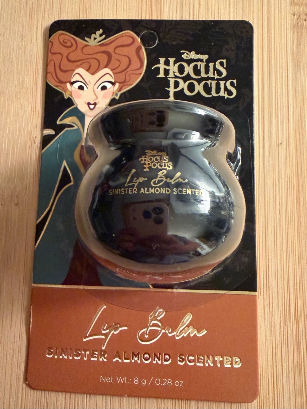 Hocus Pocus sinister almond cauldron lip balm